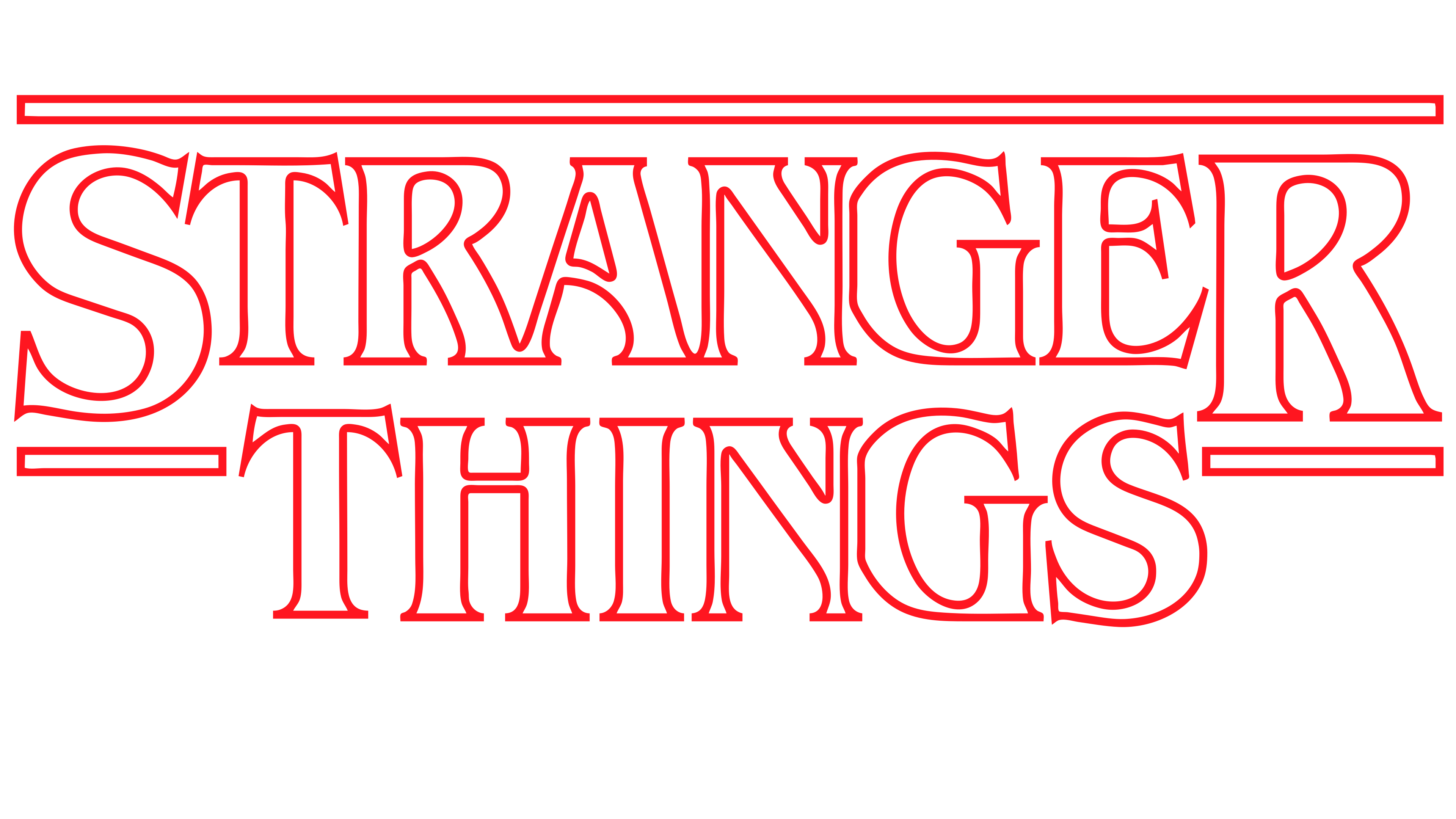 Logo Adolescer 2023 - Stranger Things